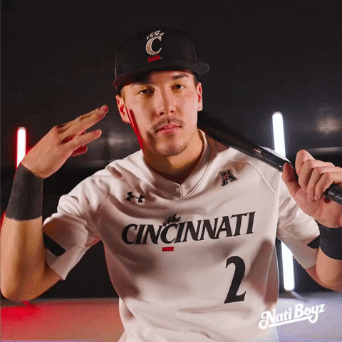 College Baseball GIF by Cincinnati Bearcats
