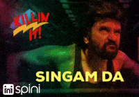 spini rajini chennai rajinikanth super star GIF
