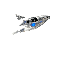 Rocket Ship Space Sticker by A Reason To Feel