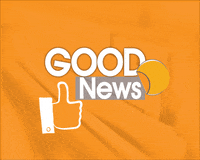Good News Thumbs Up GIF by DOWNSIGN