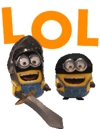 Despicable Me Lol Sticker by Minions