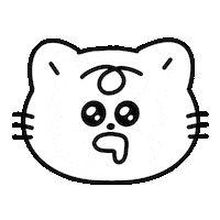 Cat ねこ Sticker