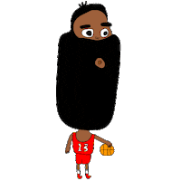 Harden Houston Rockets Sticker by Ben