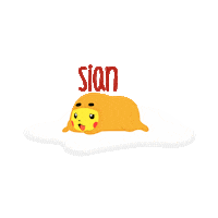 Tired Sian Sticker