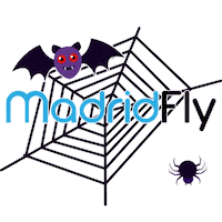 Flying Wind Tunnel Sticker by Madrid Fly