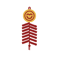 Chinese New Year Smile Sticker by CommonMask