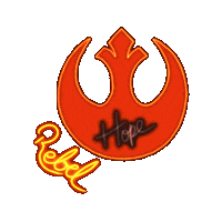 Star Wars Hope Sticker