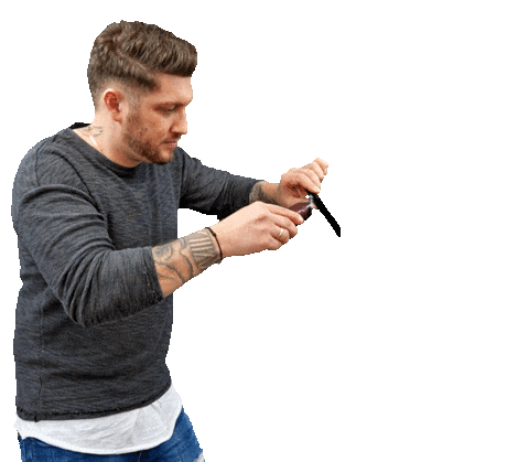 capelli_cortese giphyupload haircut friseur capelli Sticker