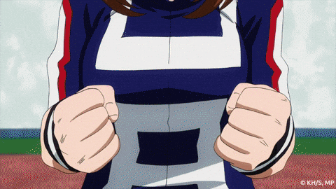 My Hero Academia Anime Girl GIF by Crunchyroll
