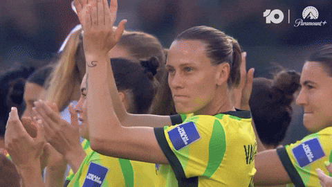 Emily Van Egmond Clap GIF by Football Australia