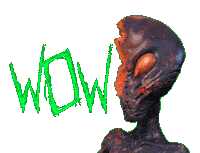 Oh My Gosh Wow Sticker by The Horror Section