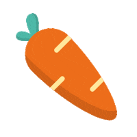 Carrot Sticker by BOOKR Kids