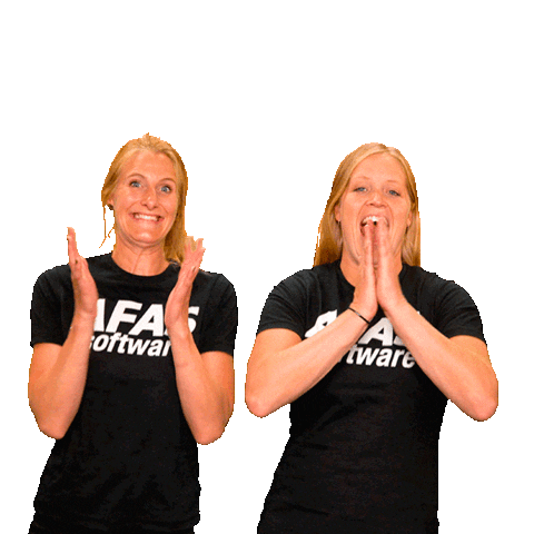 Happy Clap Sticker by AFAS Software