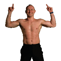 Fitness Showing Up Sticker by Manuel Kurreck Personaltrainer