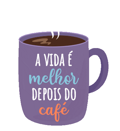 Bom Dia Cafe Sticker by WebDiet Software Nutricional