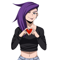 cupajocs hana bnha cupajocs Sticker