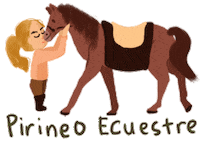 Horse Sticker by Pirineo Ecuestre