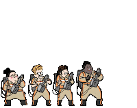 Ghost Ghostbusters Sticker by jessoosketch