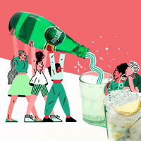 water bubbles GIF by Perrier