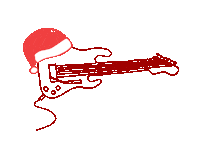 Christmas Rock Sticker by RADIO BOB!