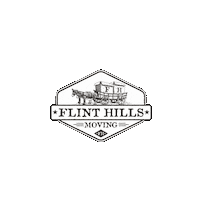 flinthillsmoving moving kansas movers new house Sticker