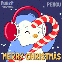 Merry Christmas GIF by Pudgy Penguins
