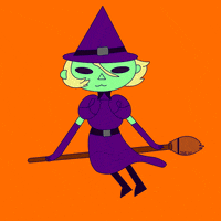 Halloween Witch GIF