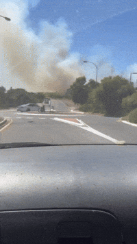 Smoke Billows in South Australia as Firefighters Battle Grass Fire