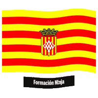 Flag Spain Sticker by Formación Ninja