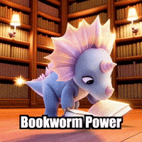 Reading Study GIF by Divineasaur