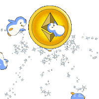 Crypto Penguin Sticker by Pudgy Penguins