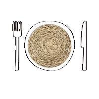 Dinnertime Napkins Sticker by LNH EDIT