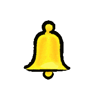 Watercolor Bell Sticker