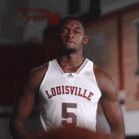 College Basketball Sport GIF by Louisville Cardinals