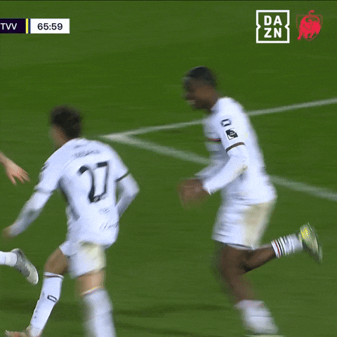 Celebration Goal GIF by DAZN Belgium
