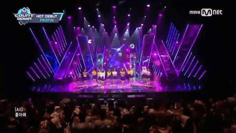 giphydvr kpop k-pop k pop pristin GIF