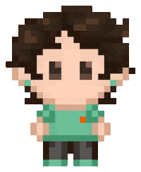 Pixel Band Sticker