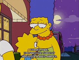 tired marge simpson GIF