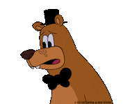 Surprised Five Nights At Freddys Sticker by Steel Wool Studios