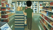 Shove Knock Over GIF by Adult Swim