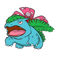 Gen 1 Grass Sticker by Pokémon