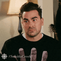 Nervous Schitts Creek GIF by CBC