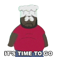 Lets Go Chef Sticker by South Park