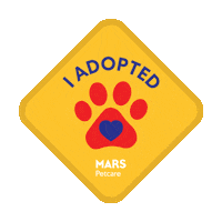 Pet Adopt Sticker by Mars Petcare US