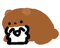Bear Eat Sticker by Annafish