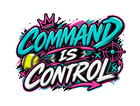Command Sticker by Three60 Softball