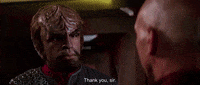 Star Trek Thank You GIF by Goldmaster