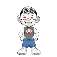 La U Crema Sticker by Zhot Shop