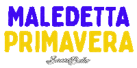 Maledetta Primavera Sticker by Un Sacco Bello