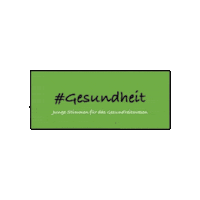 HashtagGesundheit green hashtag gesundheit grun Sticker